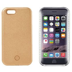 iPhone SE 2022 / 2020 / 8 / 7 Selfie Illuminated LED Light Case (Champagne Gold) iPhone SE 2022 / 2020 / 8 / 7 Selfie Illuminated LED Light Case (Champagne Gold)